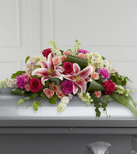 Splendid Grace Casket Spray