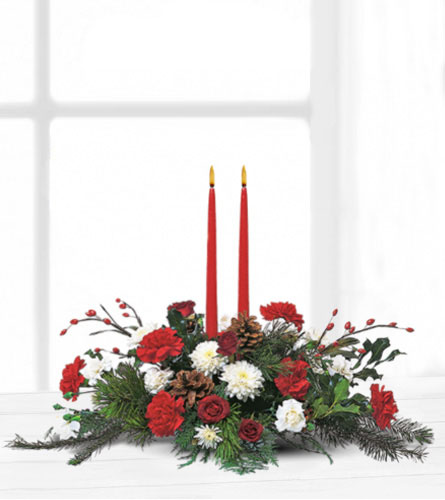 Teleflora's Holiday Delight Centerpiece