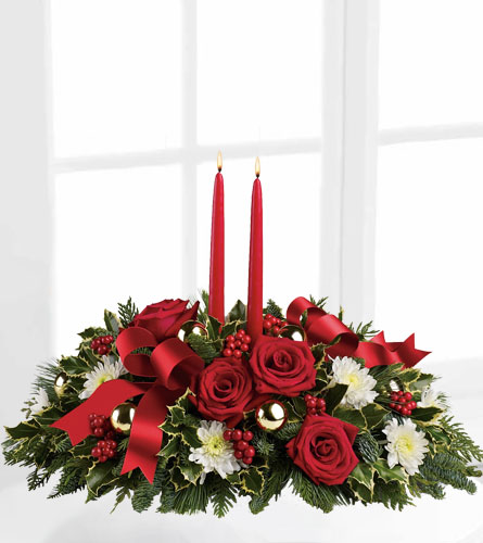 Holiday Shimmer Centerpiece