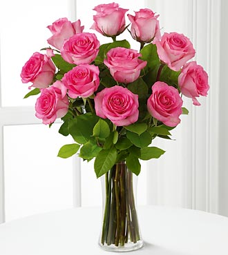 Pam's Garden - Pink Flowers - FTD's Pink Rose Bouquet F426